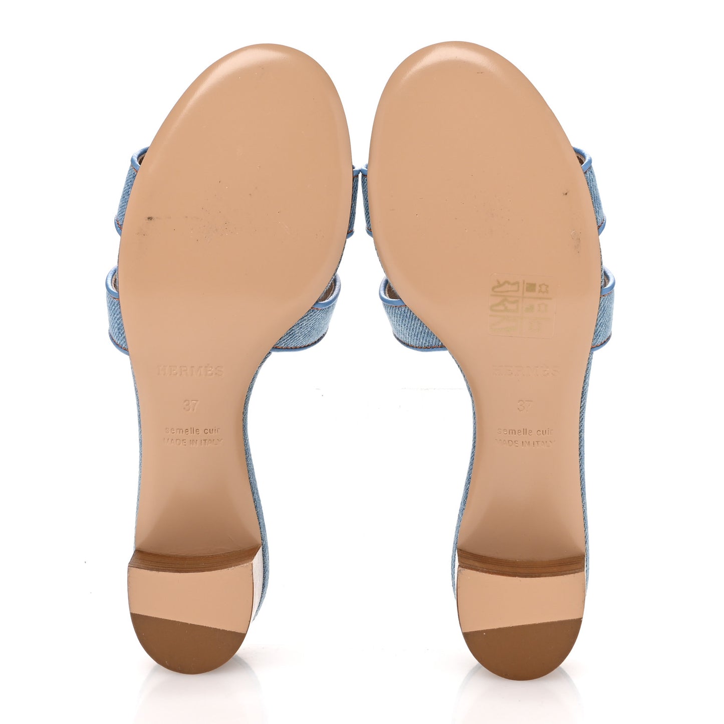 Denim Oasis Sandals 37 Bleu Clair