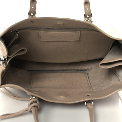 Balenciaga Grained Calfskin Papier Mini A4 Zip Around Tote Light Beige 6 of 11