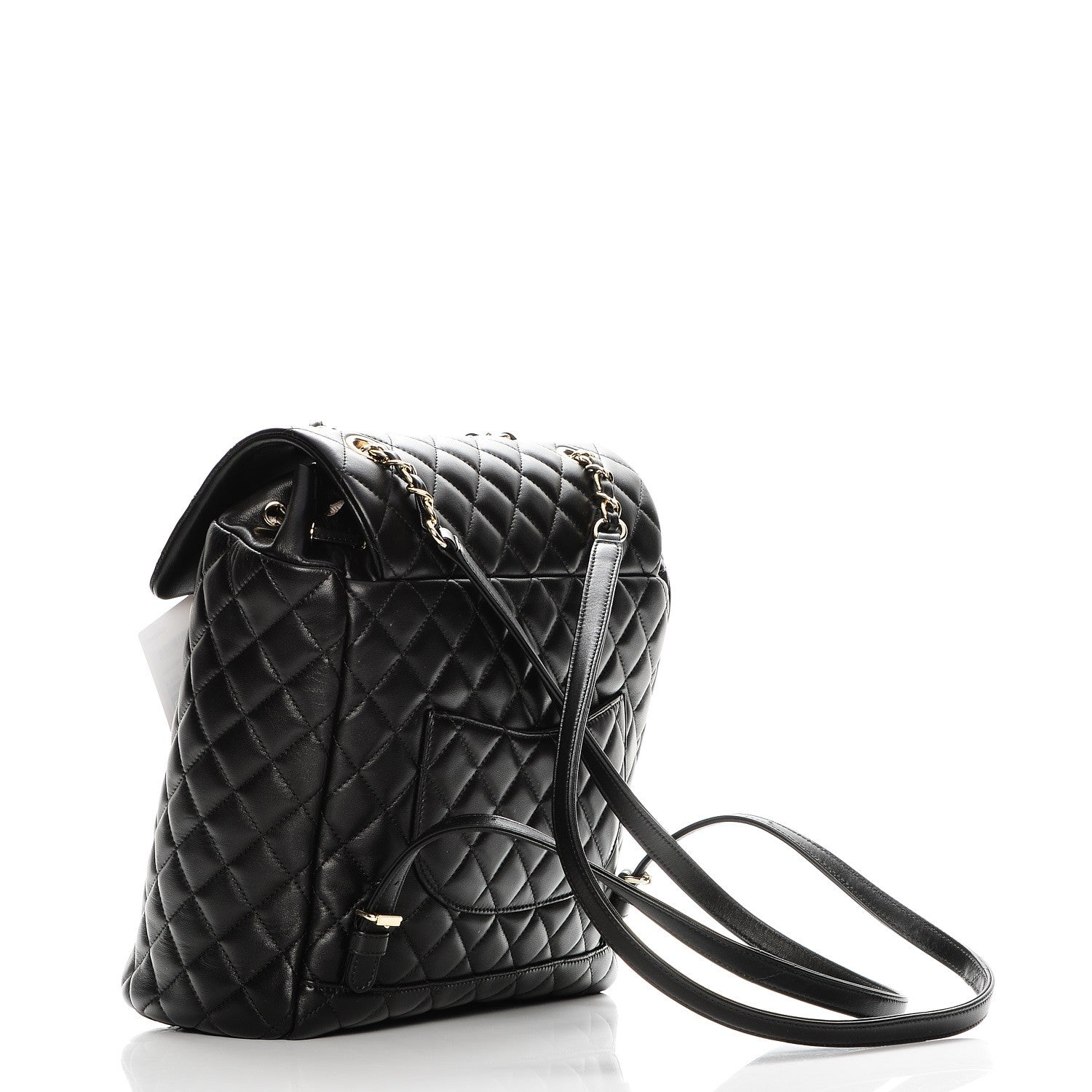Chanel Lambskin Quilted Large Urban Spirit Backpack Black 3 of 7
