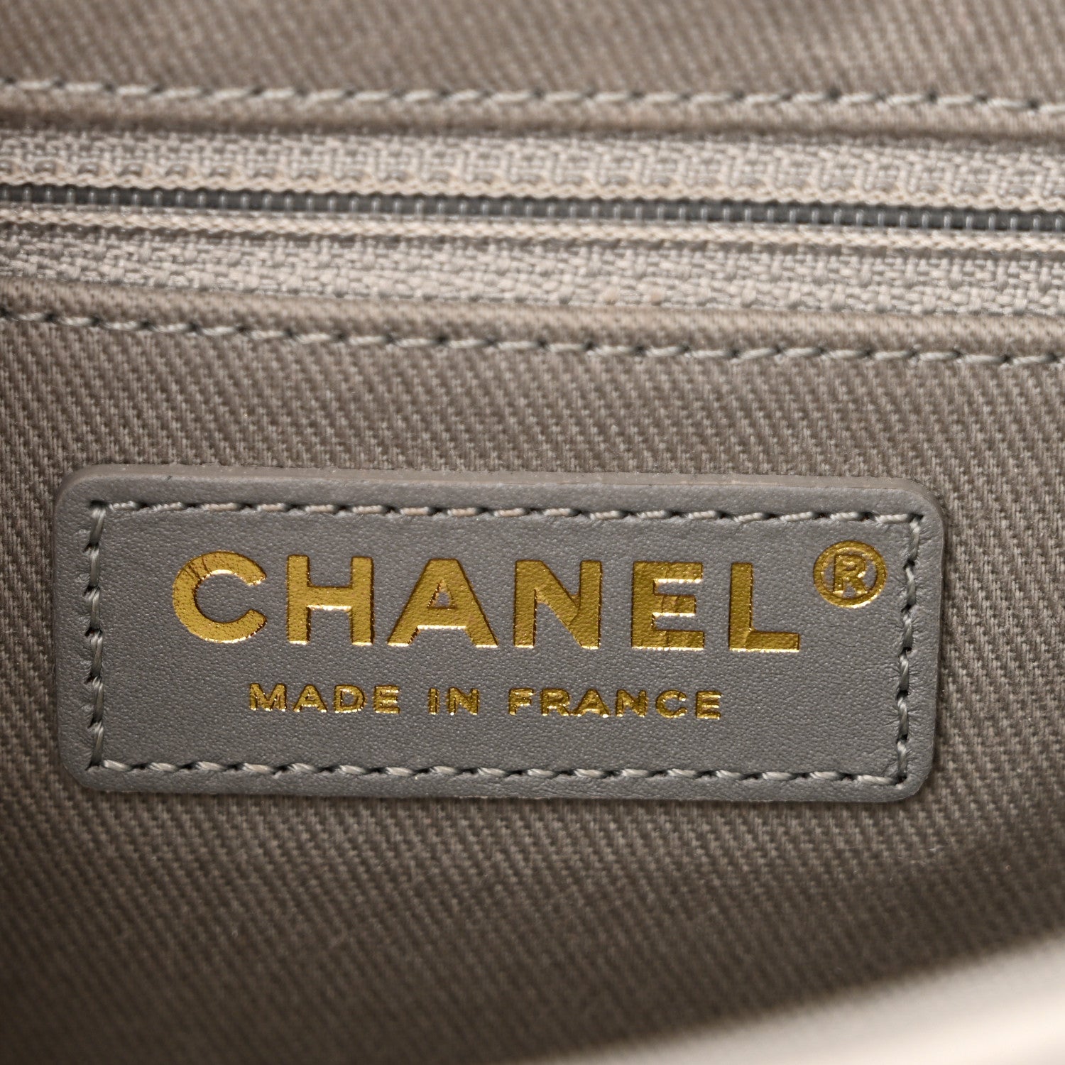 Chanel Caviar Quilted Medium Business Affinity Flap Grey 6 of 10