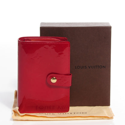 Louis Vuitton Vernis French Purse Wallet Pomme D'Amour 5 of 8