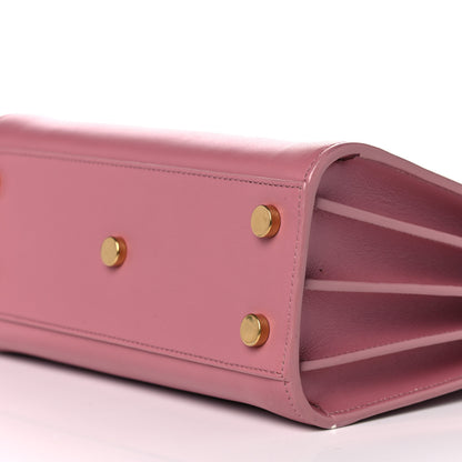 Saint Laurent Calfskin Small Sac De Jour Dark Rose 9 of 19