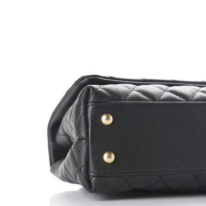 Chanel Caviar Quilted Mini Coco Handle Flap Black 5 of 9