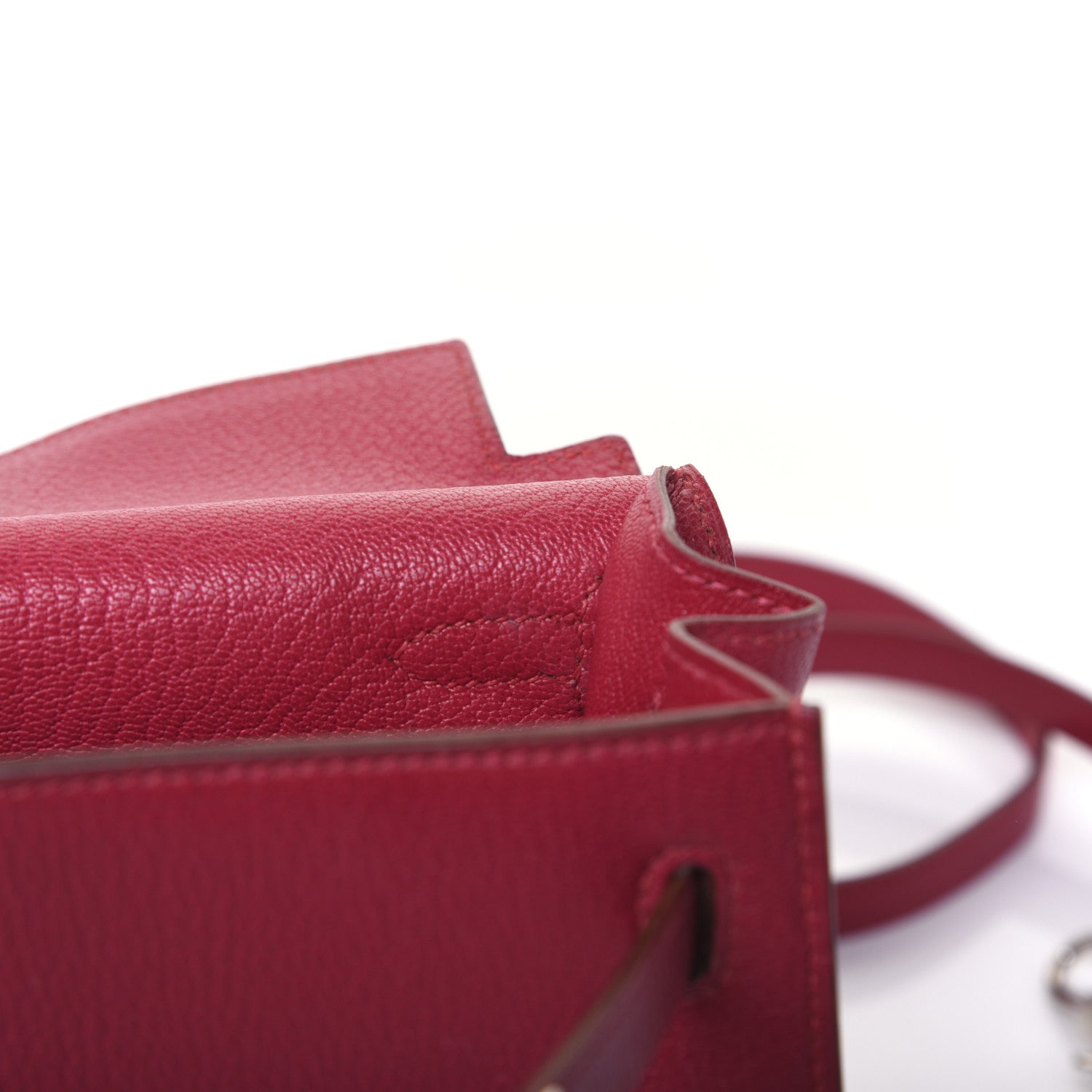 Hermes Chevre Kelly Sellier 25 Framboise 14 of 42
