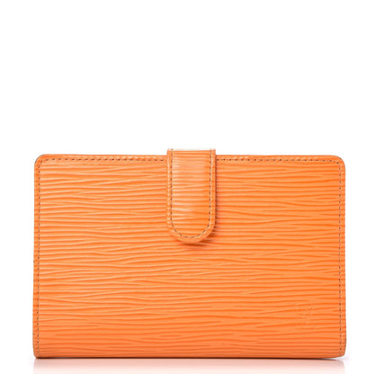 Louis Vuitton Epi French Purse Wallet Mandarin 1 of 8
