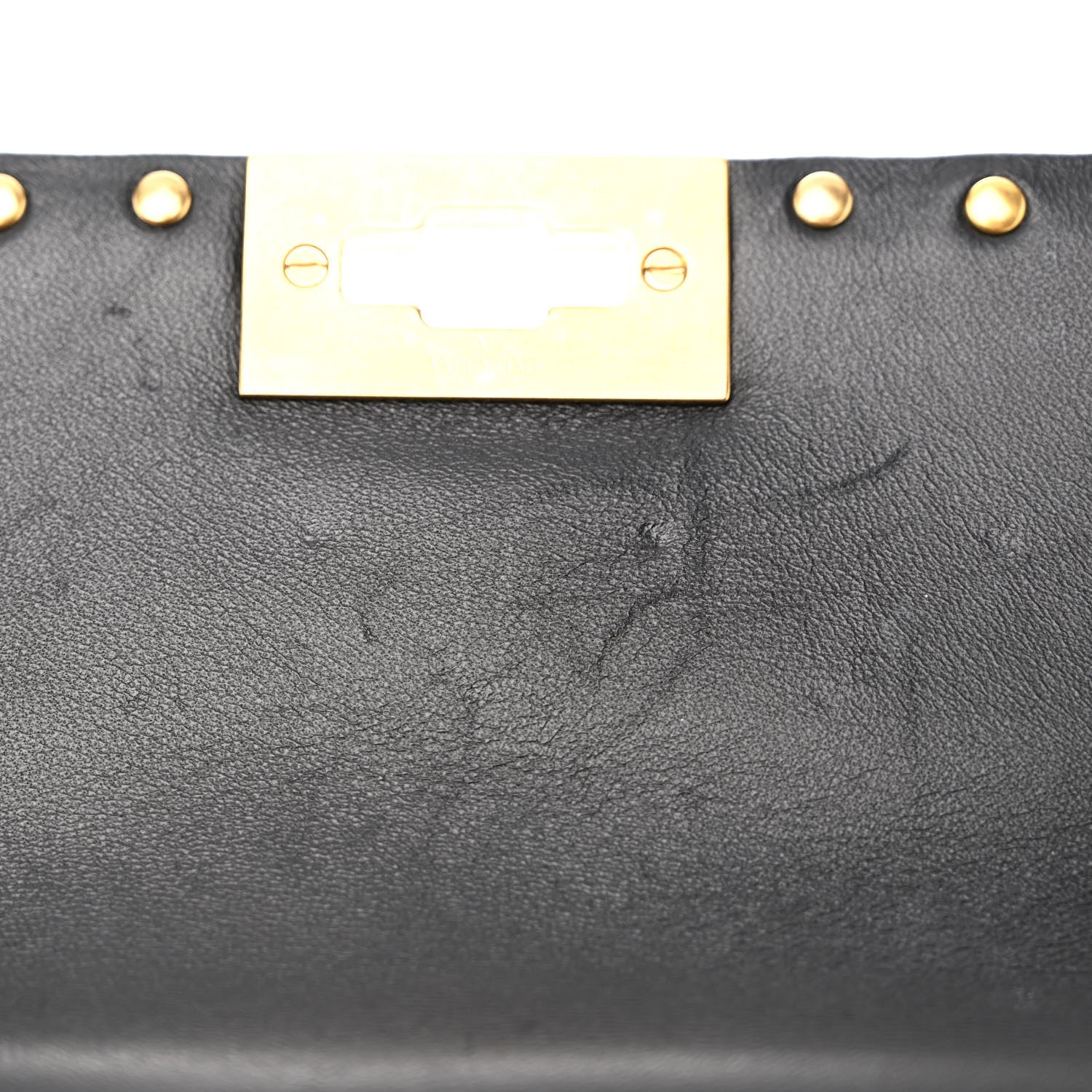 Valentino Garavani Nappa Medium Rockstud Spike Shoulder Bag Light Cuir 10 of 10