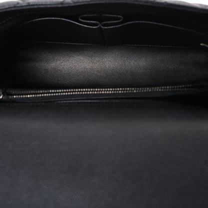 Chanel Caviar Lizard Embossed Quilted Small Coco Handle Flap Black 5 of 10