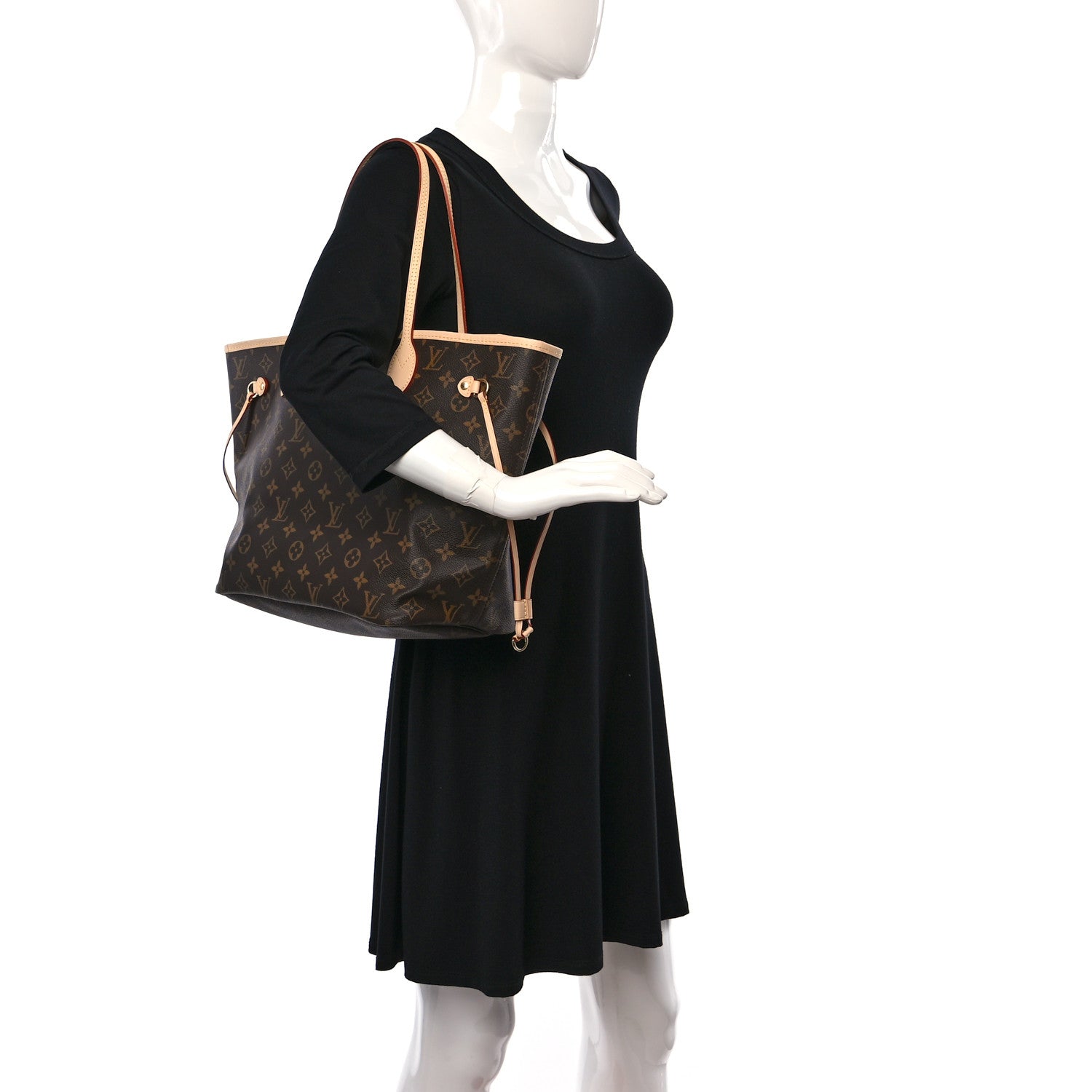 Louis Vuitton Monogram Neo Neverfull MM Pivoine 3 of 9