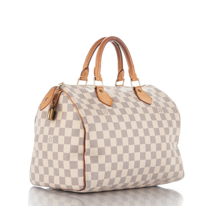 Louis Vuitton Damier Azur Speedy 30 3 of 8