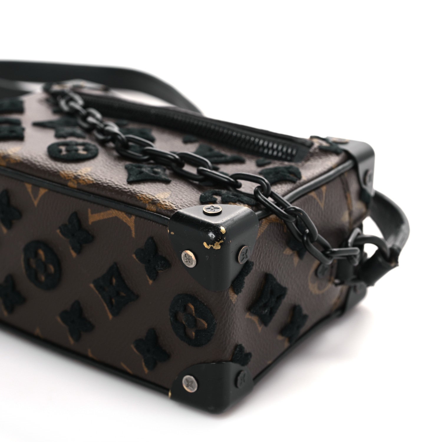 Louis Vuitton Monogram Tuffetage Mini Soft Trunk 7 of 9