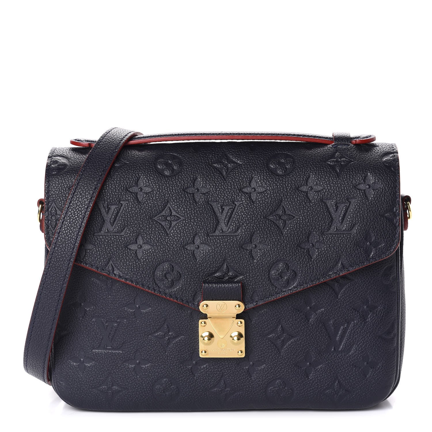 Louis Vuitton Empreinte Pochette Metis Marine Rouge 1 of 11