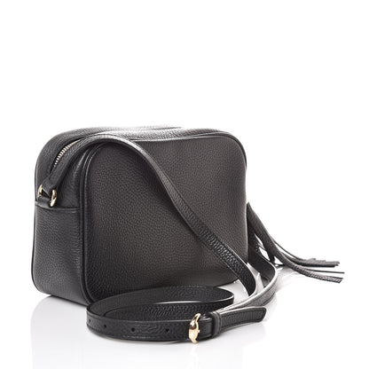 Gucci Pebbled Calfskin Small Soho Disco Bag Black 3 of 9