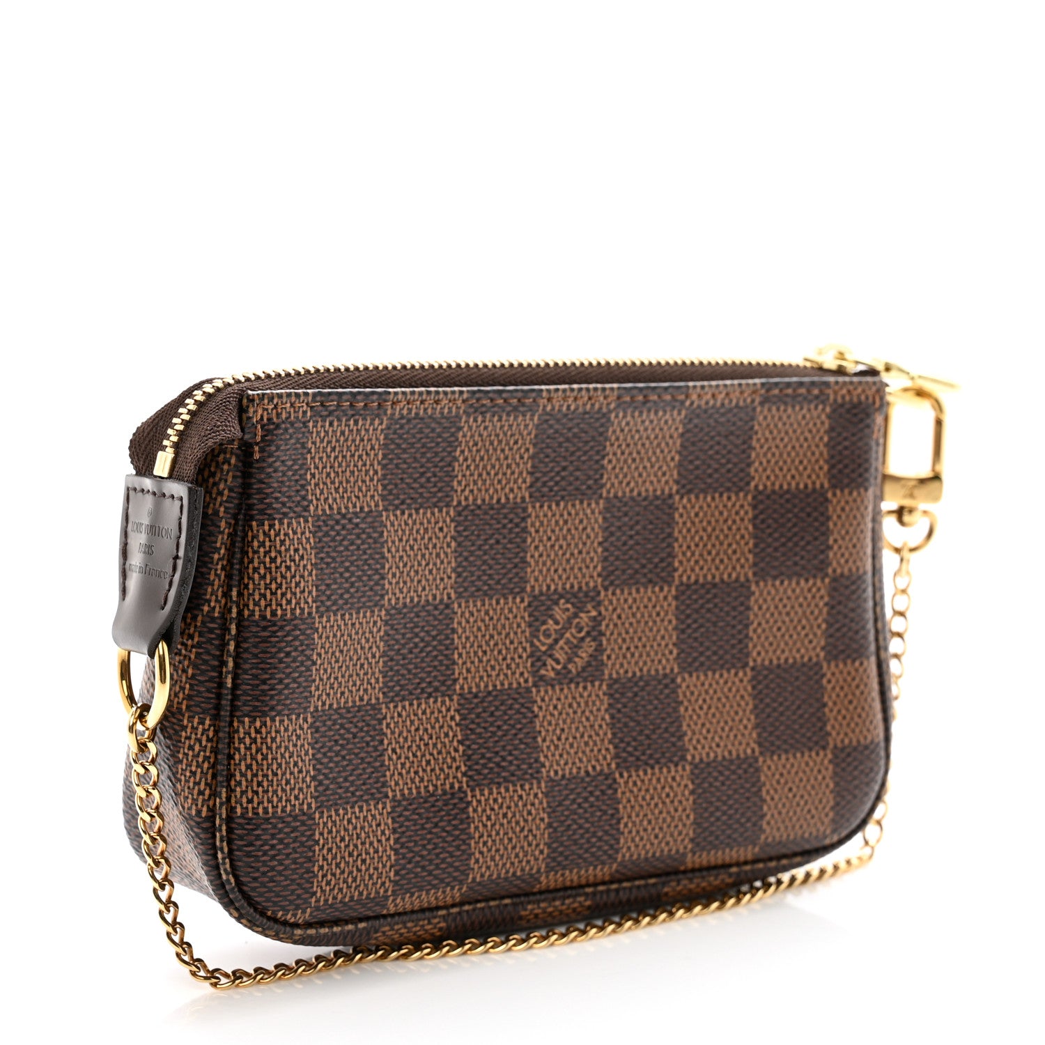 Louis Vuitton Damier Ebene Mini Pochette Accessories 3 of 10