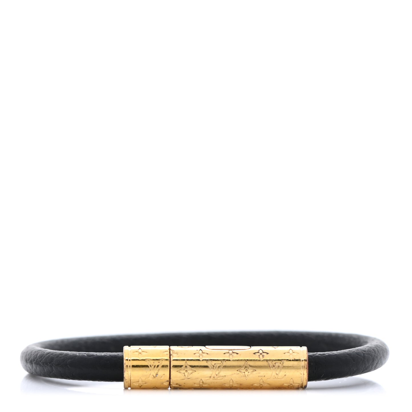 Calfskin Confidential Bracelet 17 Black