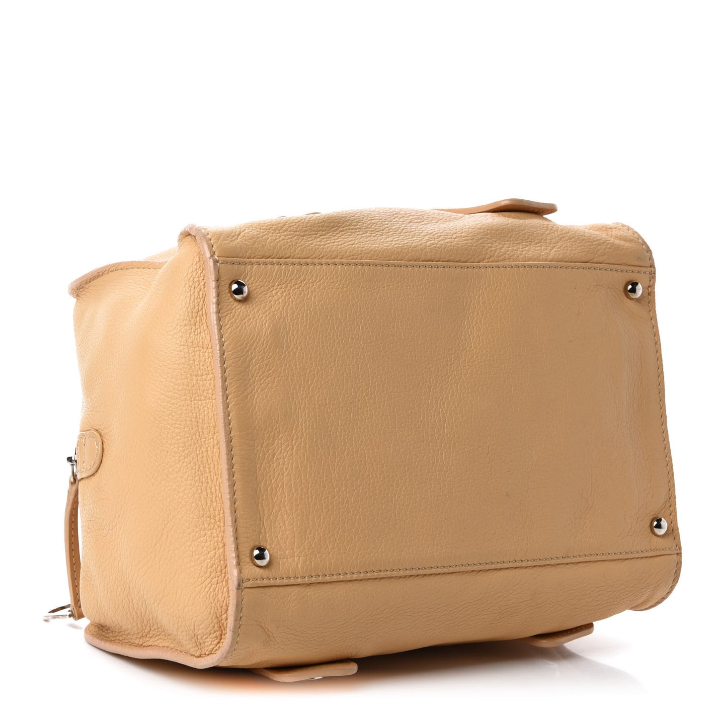 Deerskin Medium Bolt Bag Beige