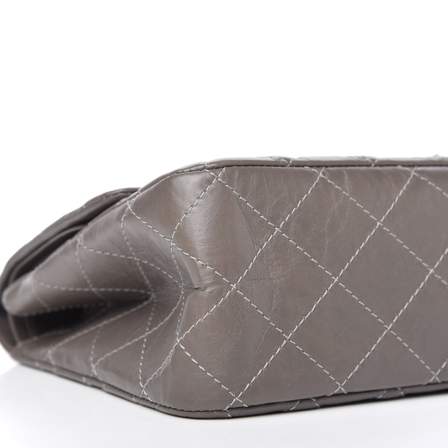Chanel Aged Calfskin Quilted 2.55 Reissue 227 Flap Grey 6 of 9