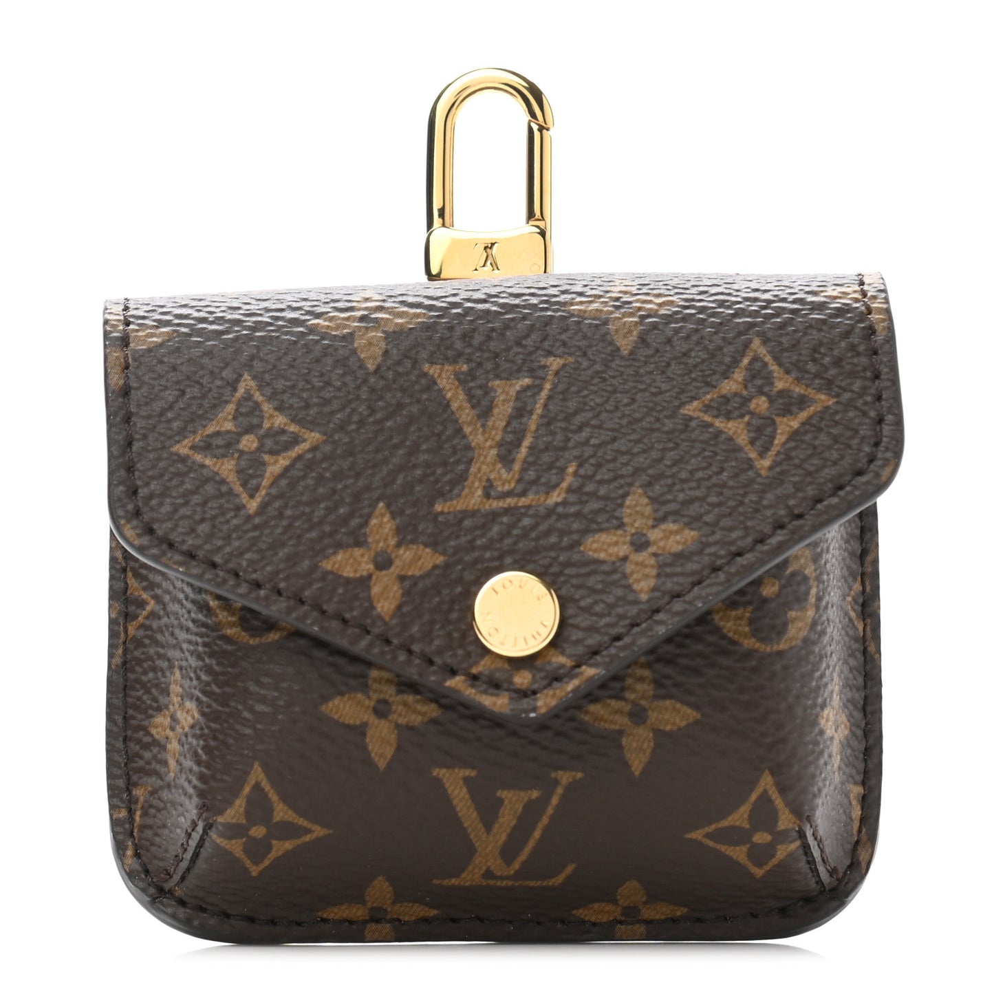 Monogram Bumper On Strap Square Pouch