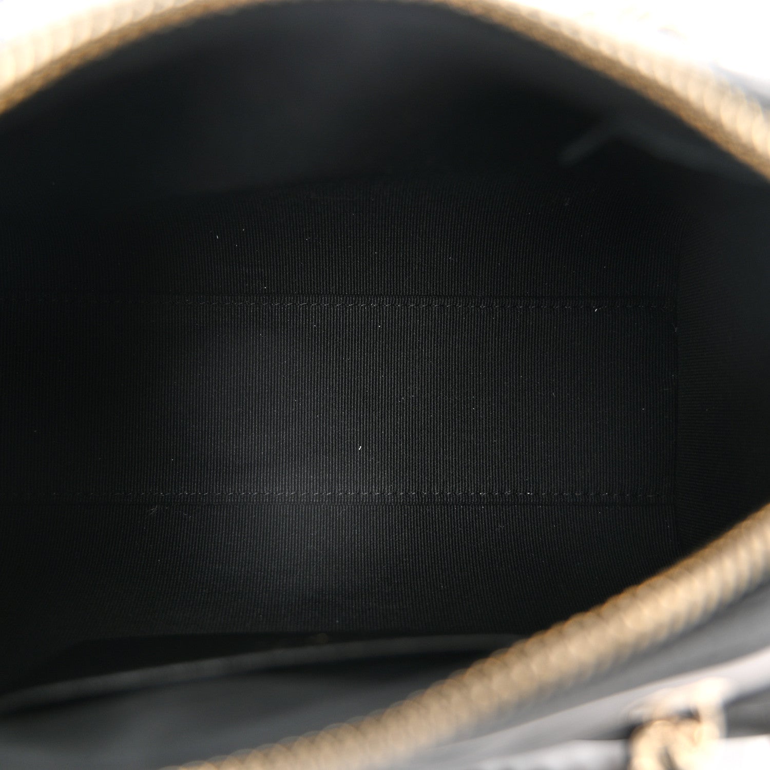 Chanel Lambskin Quilted Resin CC Mini Bowling Clutch With Chain Black White 5 of 10