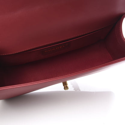 Chanel Calfskin Quilted Medium Boy Flap Red 5 of 10