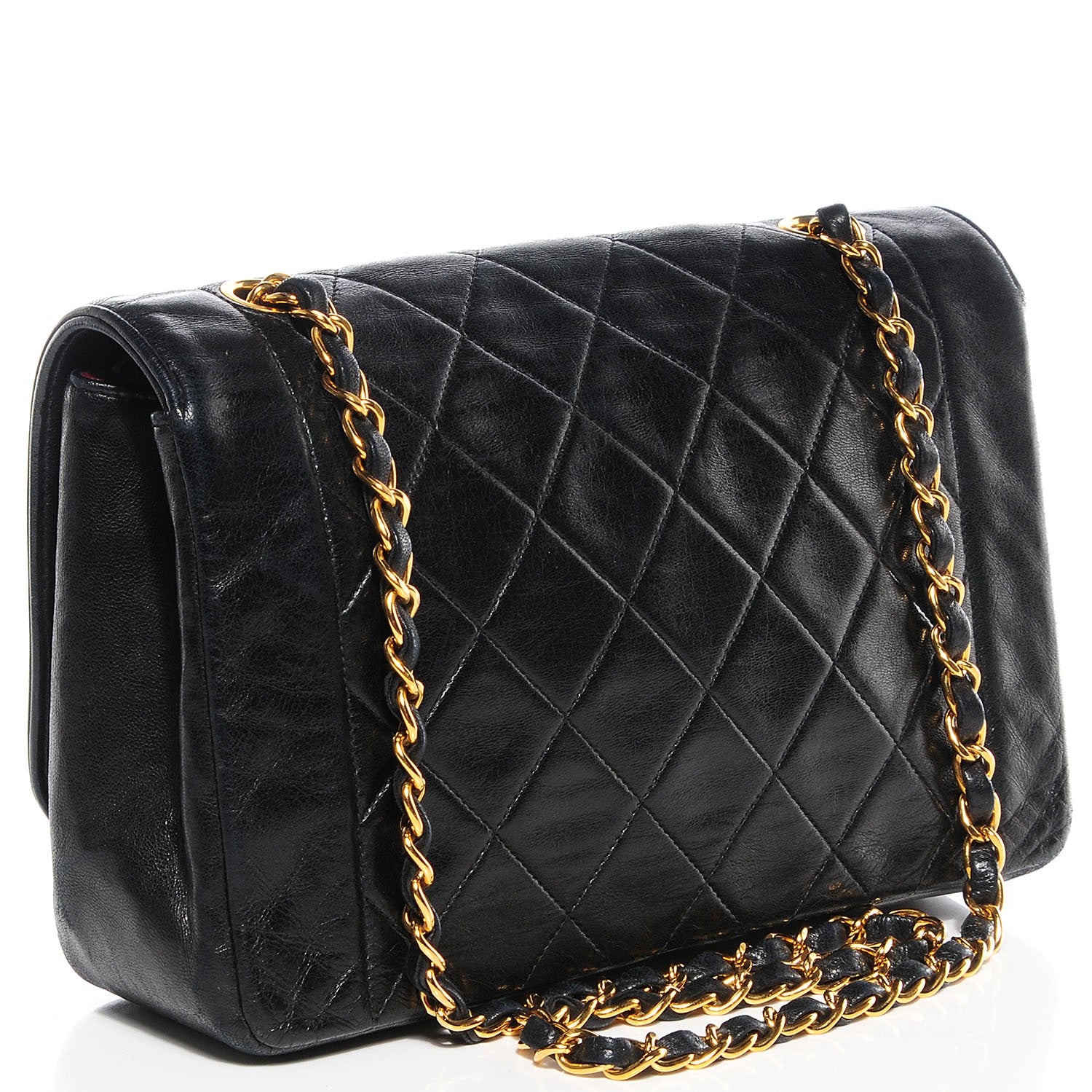 Chanel Lambskin Medium Single Flap Black 3 of 8