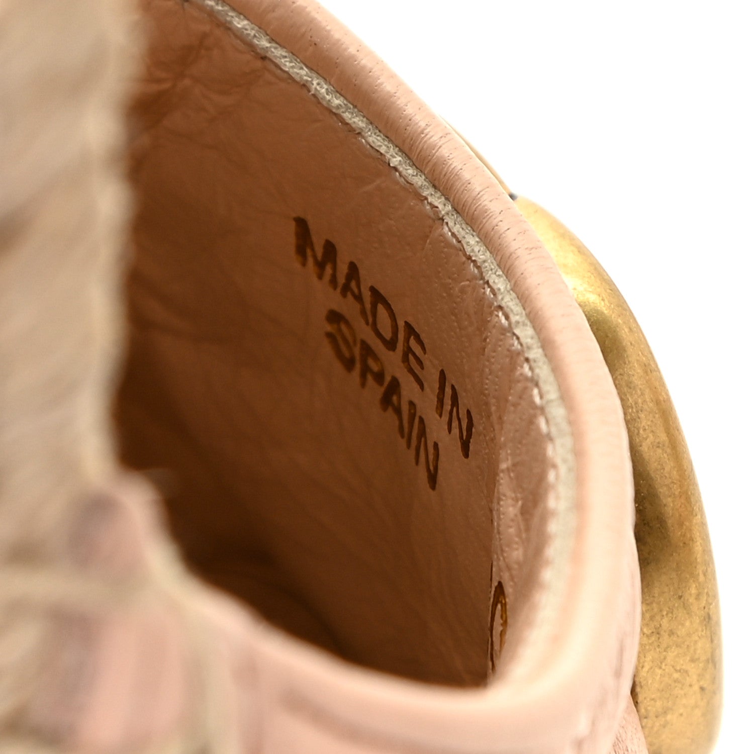 Gucci Nappa Matelasse GG Marmont Ankle Wrap Platform 35/120mm Espadrille Wedges 37.5 Skin Rose 12 of 14