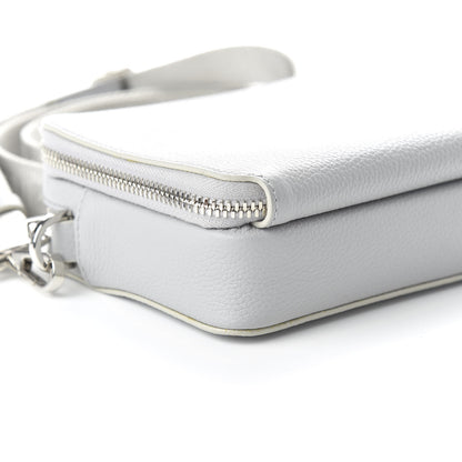 Christian Dior X AIR JORDAN Grained Calfskin Crossbody Grey 7 of 11