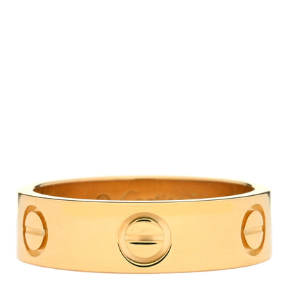 Cartier 18K Yellow Gold 5.5mm LOVE Ring 54 7 1 of 3