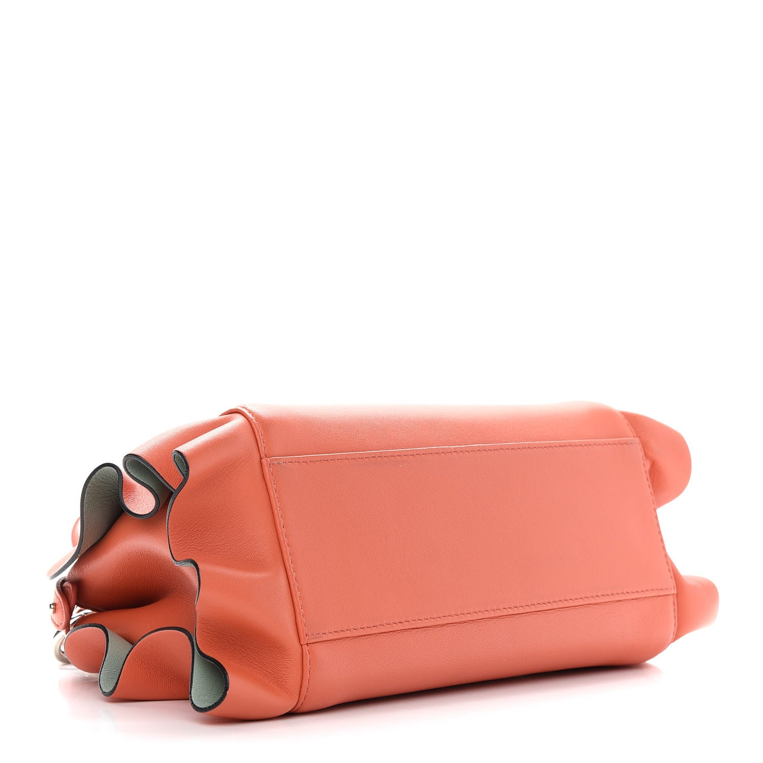 Fendi Nappa Waves Bi-Color Mini Peekaboo Iconic Satchel 4 of 8