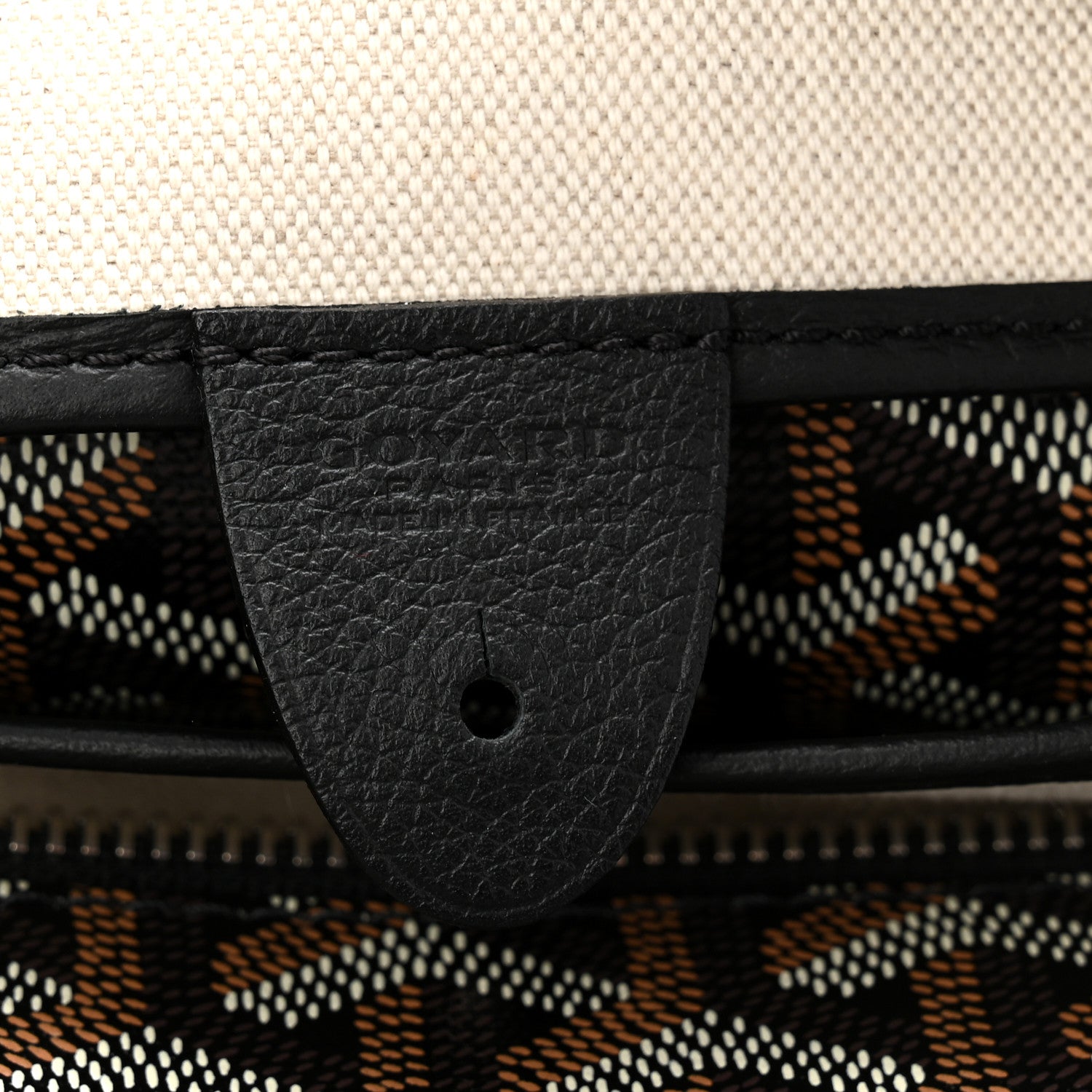 Goyard Goyardine Artois MM Black 6 of 11