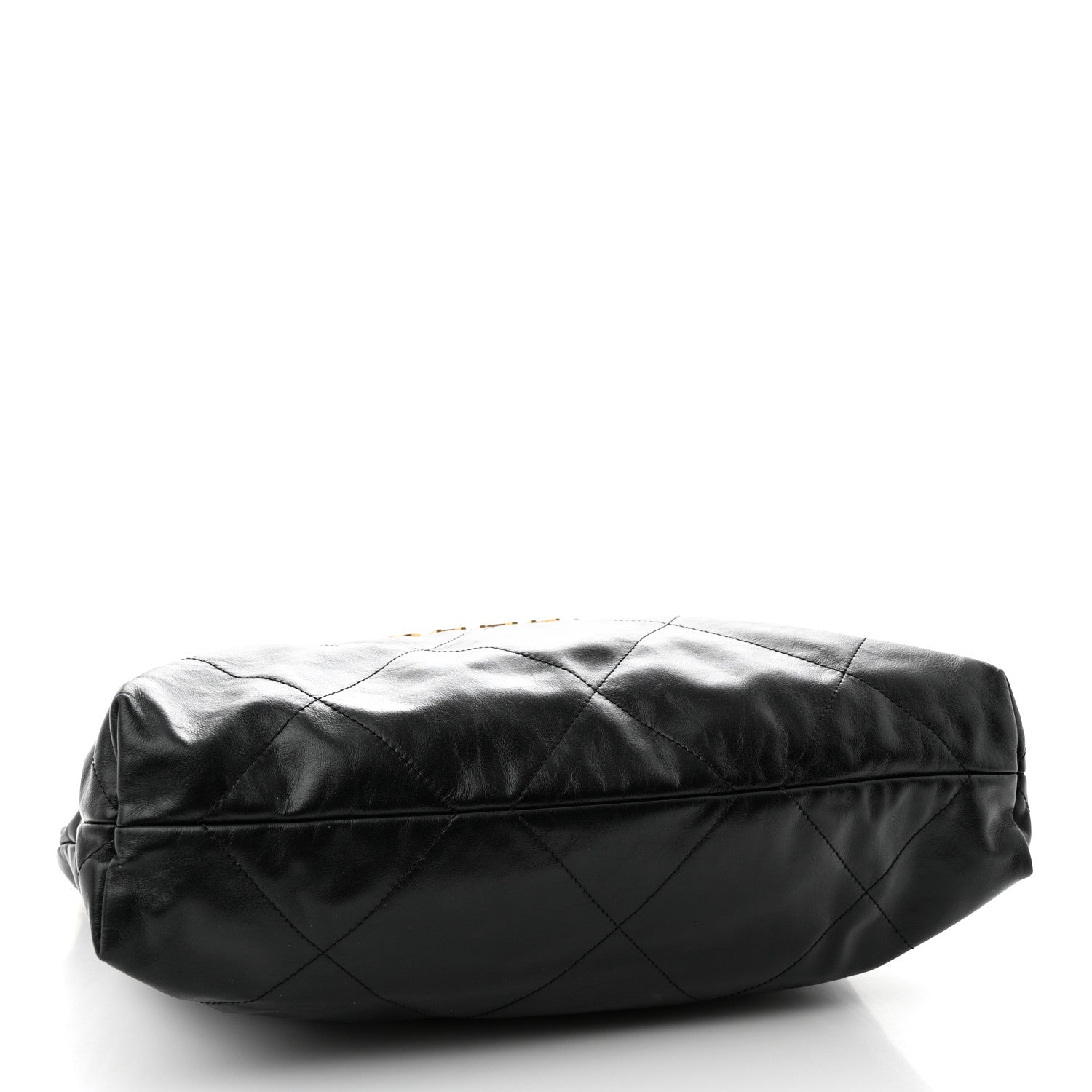 Chanel Shiny Calfskin Quilted Chanel 22 Black 4 of 11