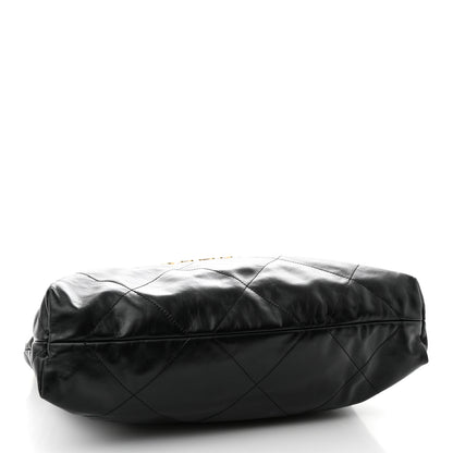 Chanel Shiny Calfskin Quilted Chanel 22 Black 4 of 11