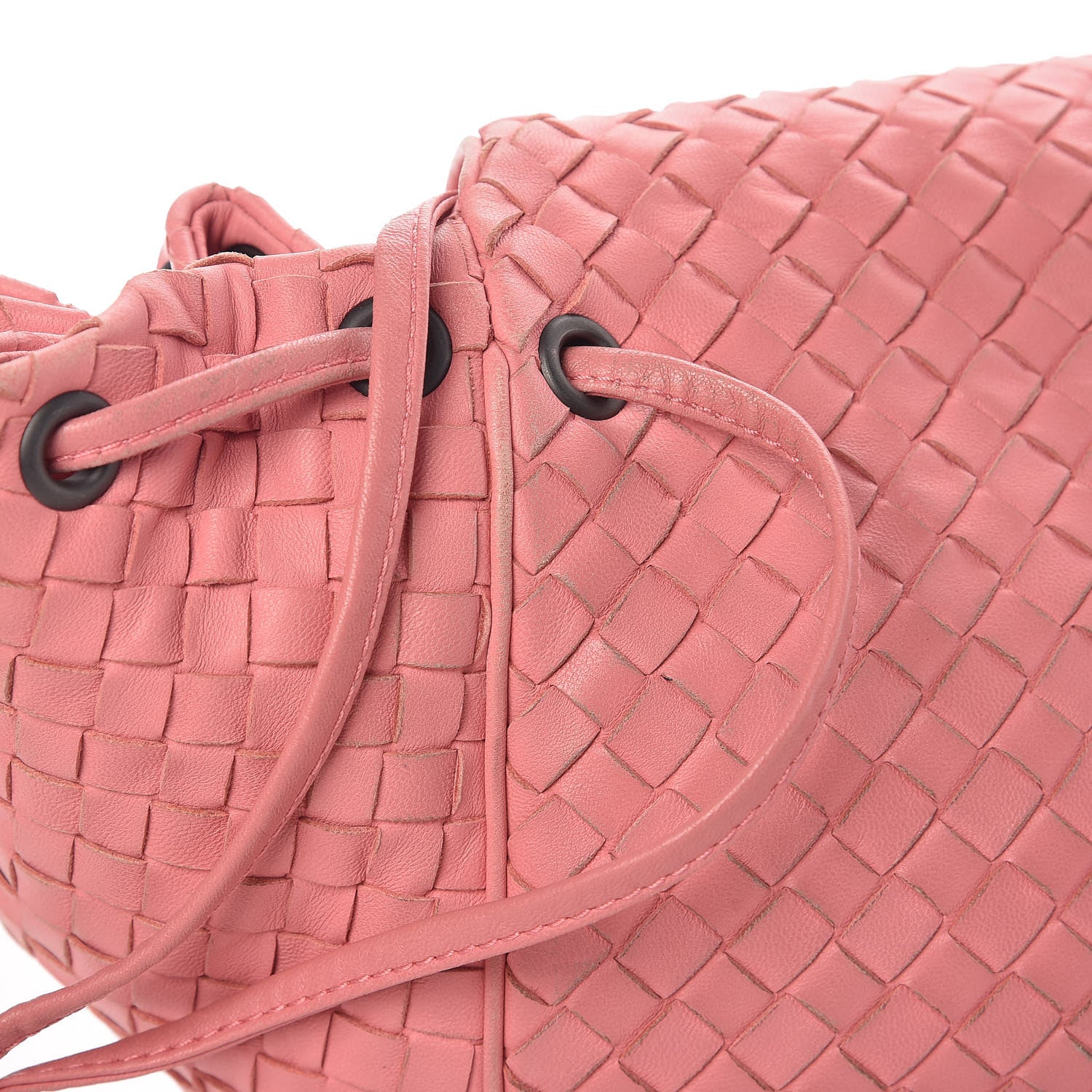 Bottega Veneta Nappa Intrecciato Messenger Bag Petal Pink 11 of 13