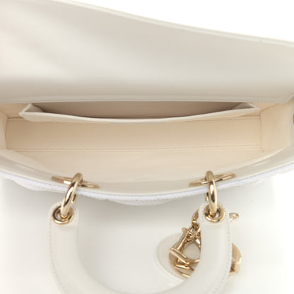 Christian Dior Macrocannage Technical Fabric Lady D-Joy White 5 of 10