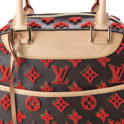 Louis Vuitton Monogram Tuffetage Deauville Cube Red 9 of 9