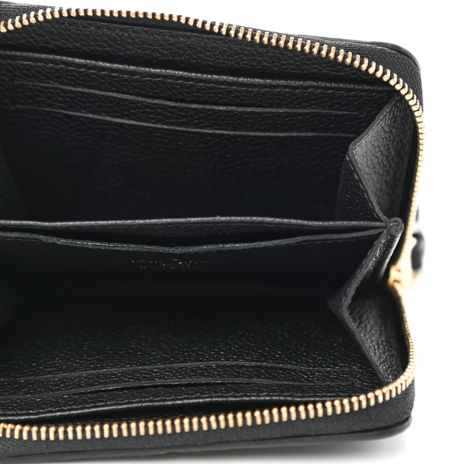 Louis Vuitton Empreinte Zippy Coin Purse Black 5 of 6