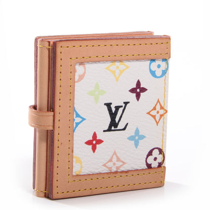 Louis Vuitton Monogram Multicolor 4 Photo Frame Wallet White 5 of 16