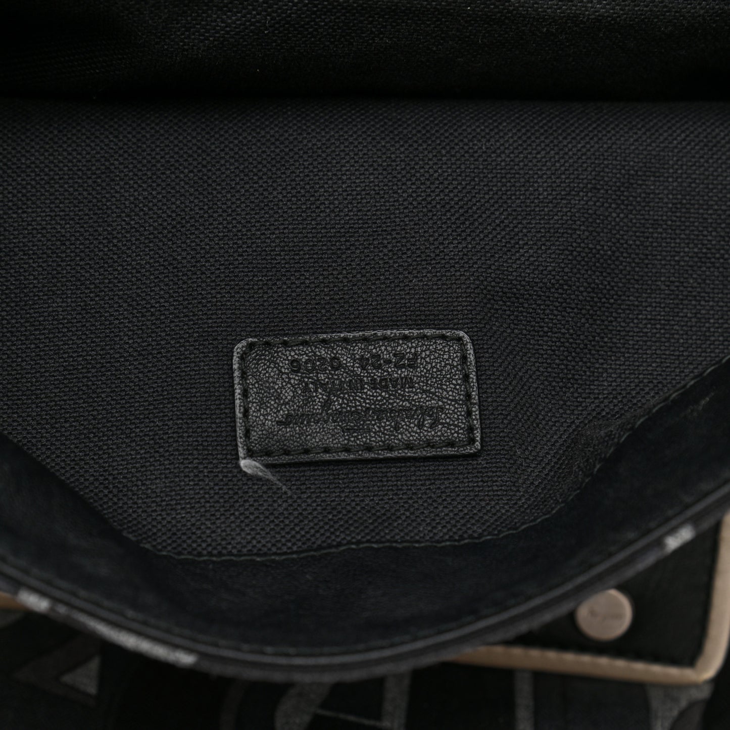 Canvas Fusion Backpack Black Multicolor