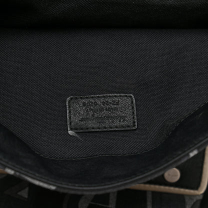 Salvatore Ferragamo Canvas Fusion Backpack Black Multicolor 5 of 11