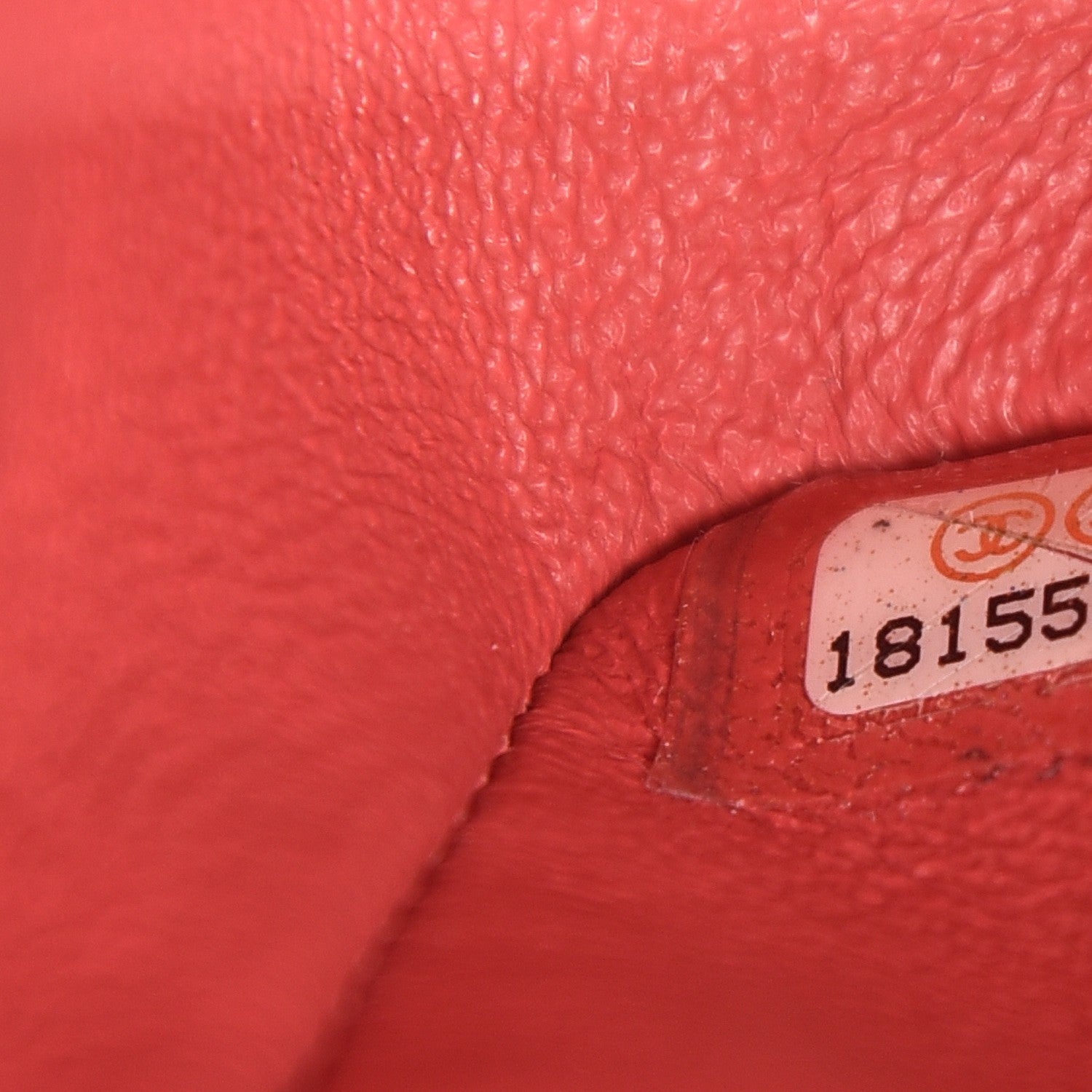 Chanel Iridescent Caviar Quilted Jumbo Double Flap Coral 8 of 17