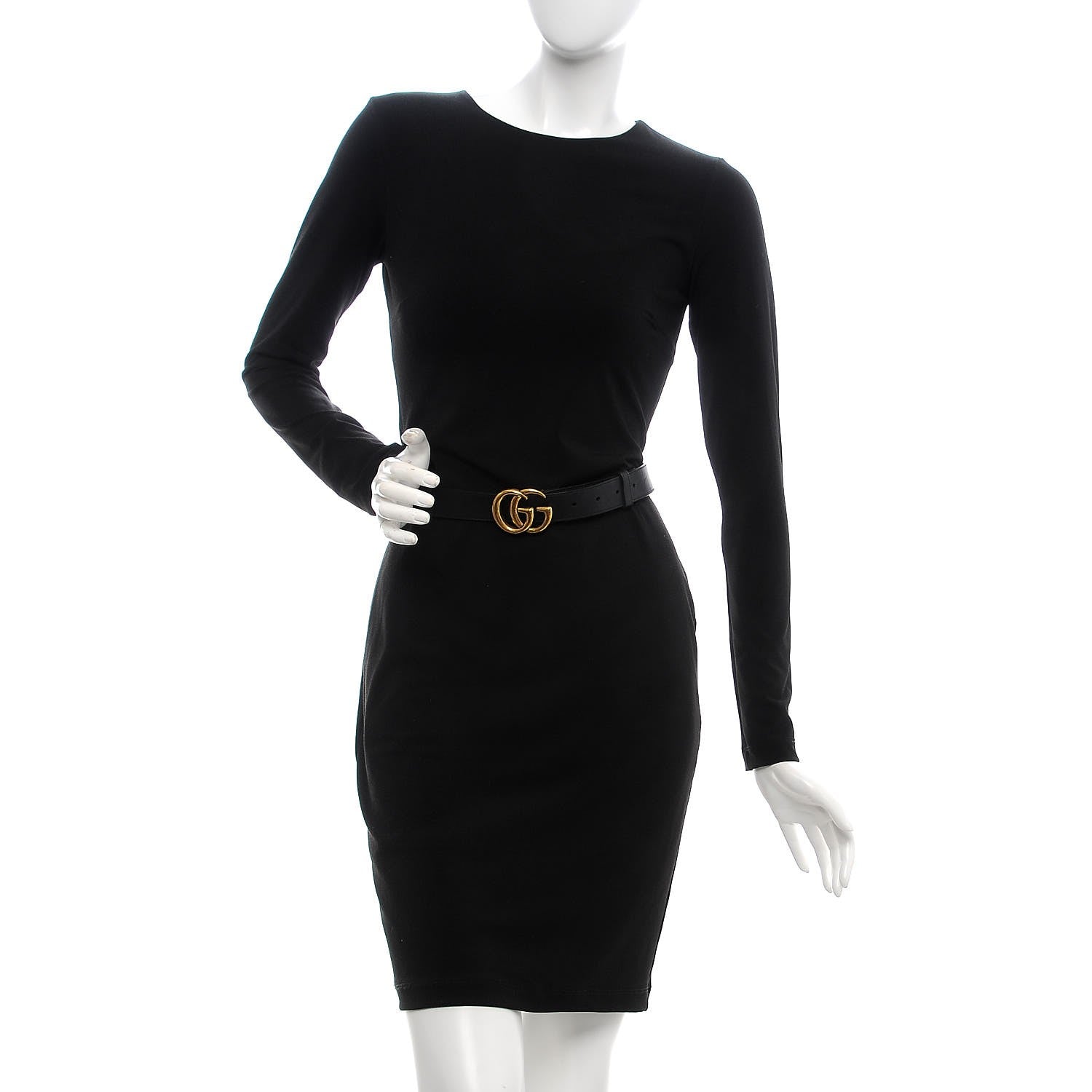 Gucci Calfskin Double G 30mm Belt 100 40 Black 2 of 8