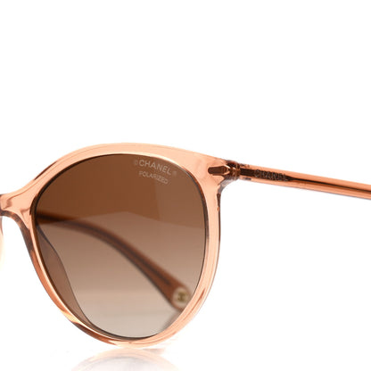 Chanel Acetate Round 5448 Sunglasses Brown 4 of 9