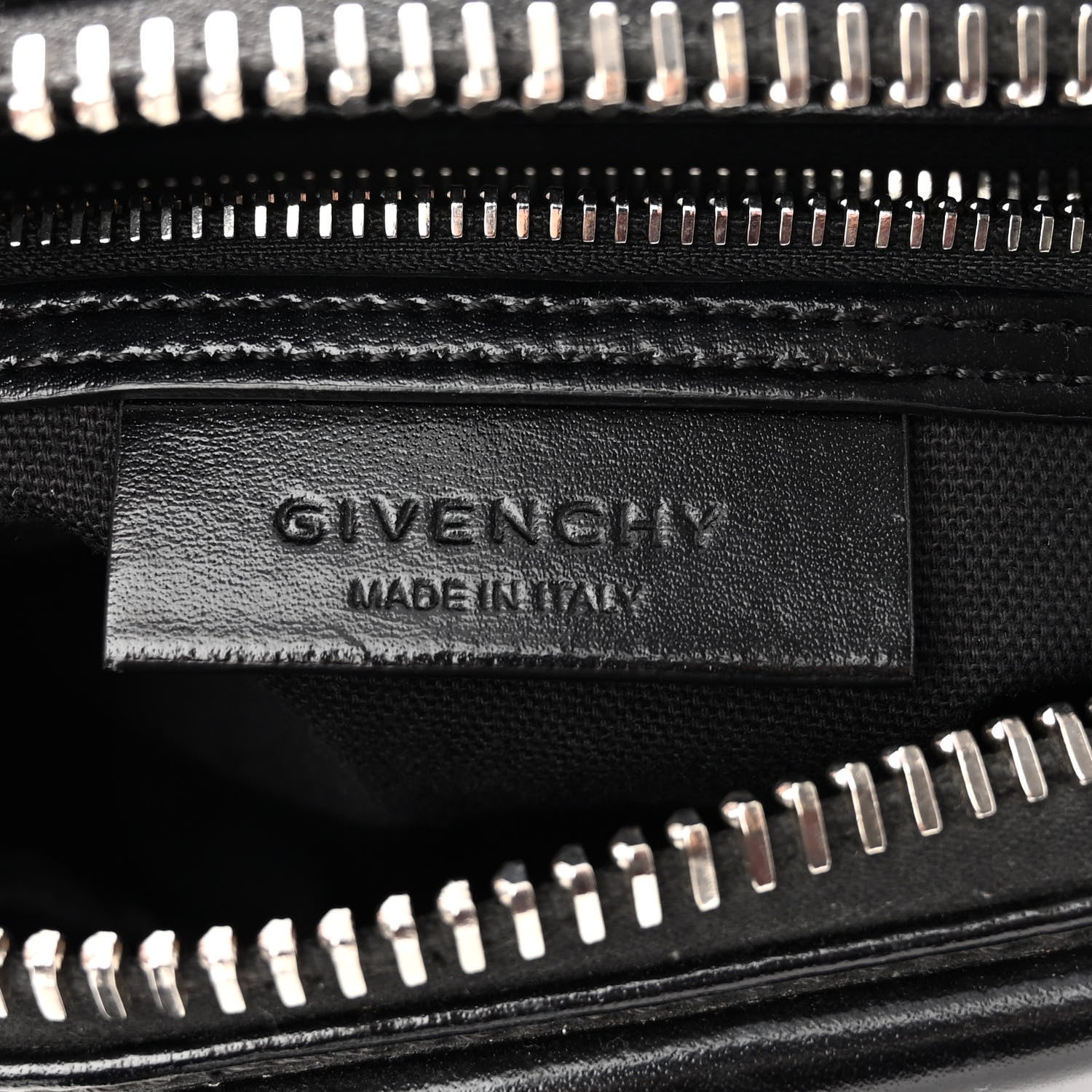Givenchy Shiny Lord Calfskin Mini Antigona Black 6 of 10