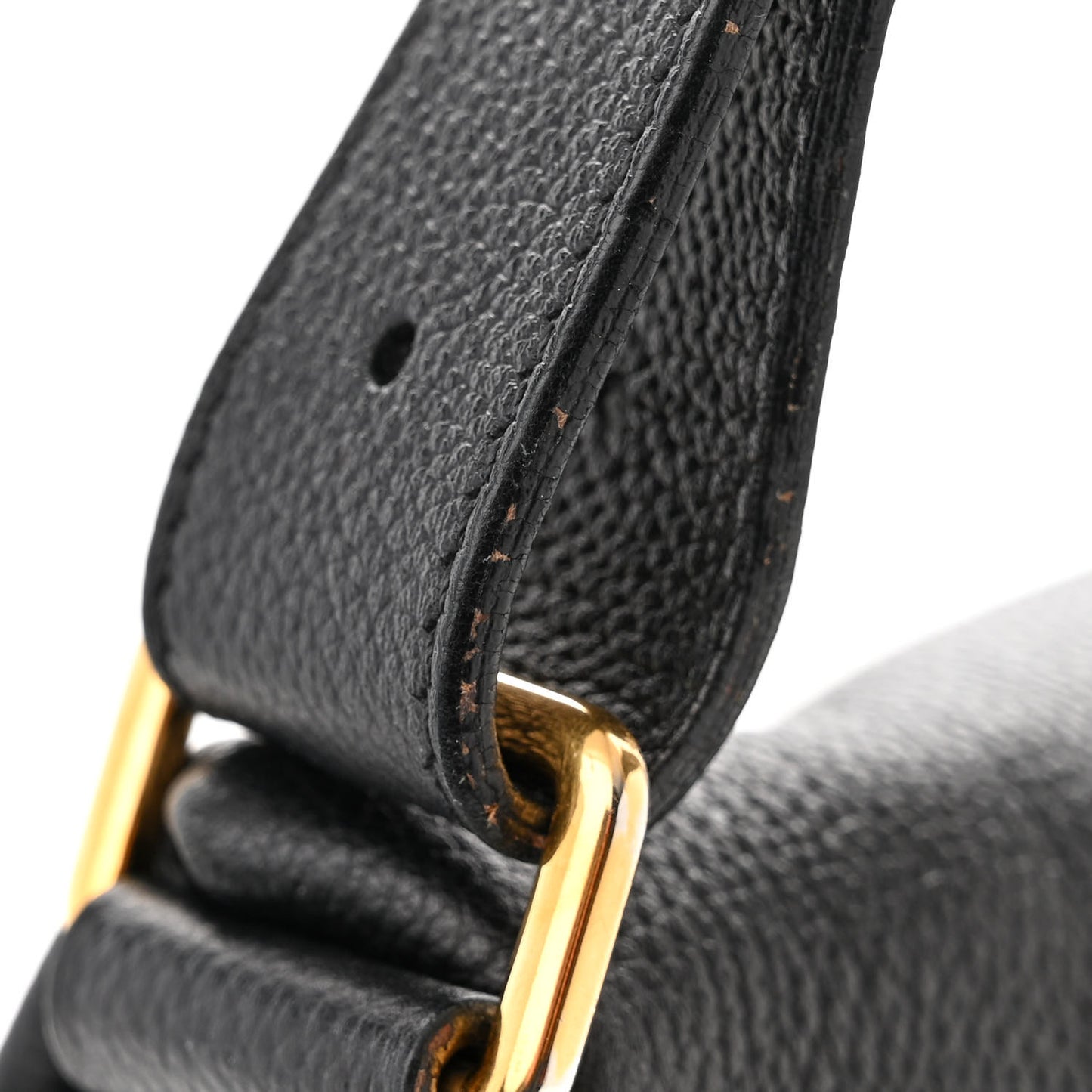 Grained Calfskin Large Jennifer Crossbody Bag Black