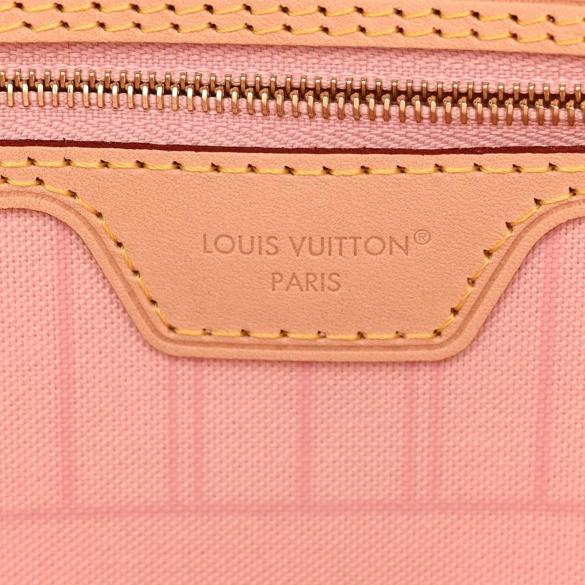 Louis Vuitton Damier Azur Neo Neverfull MM Rose Ballerine 7 of 10