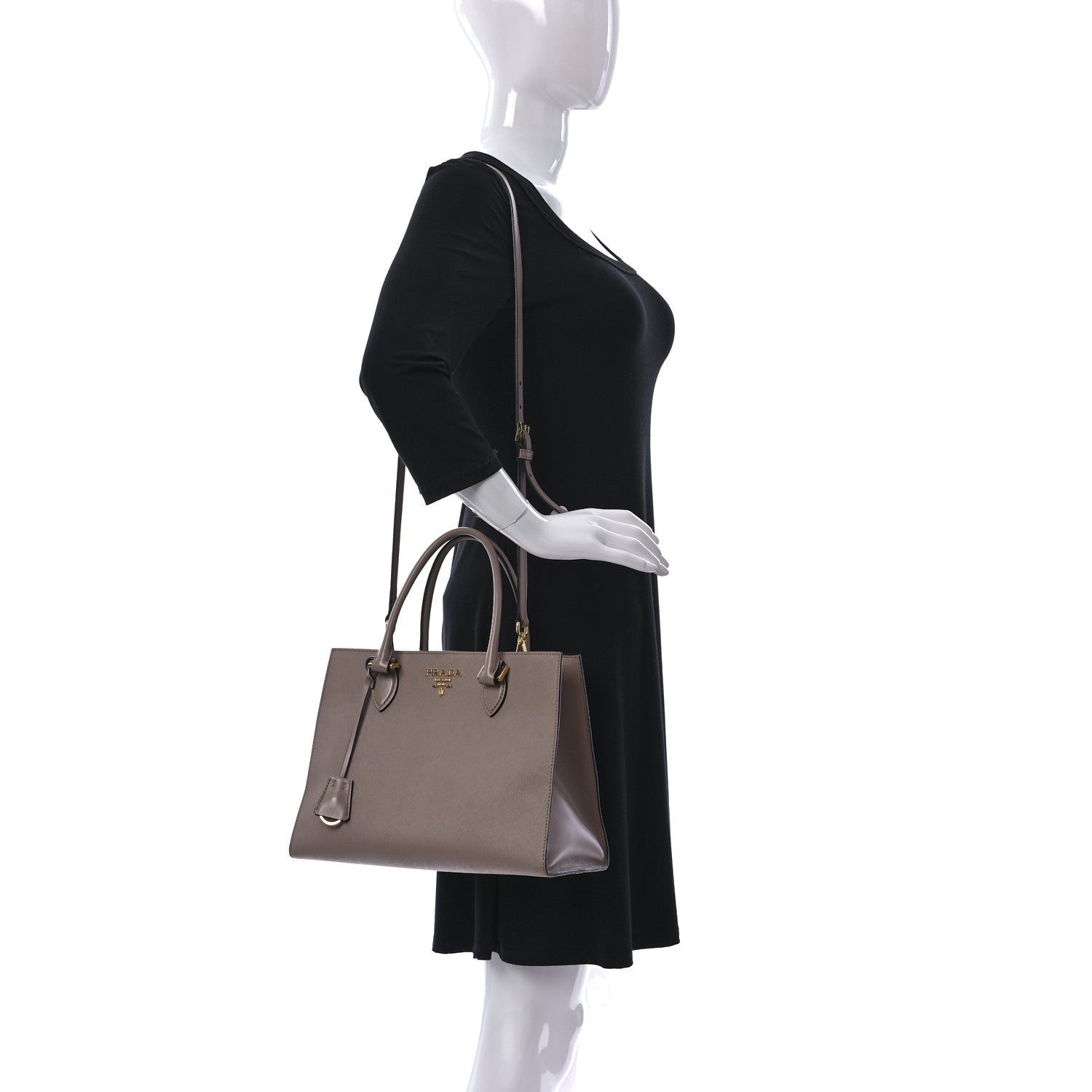 Prada Saffiano Tote Cammeo 2 of 8