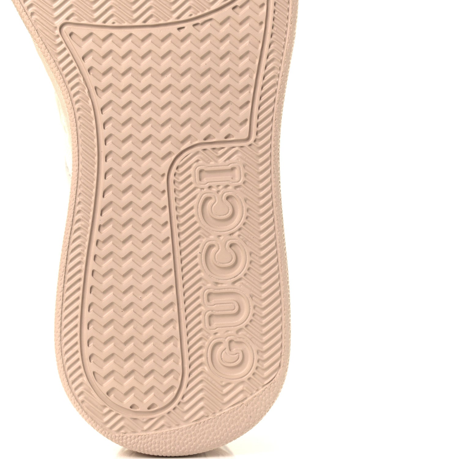 Gucci Calfskin GG Tennis Embossed Womens Platform 55mm Sneakers 38.5 White 8 of 12