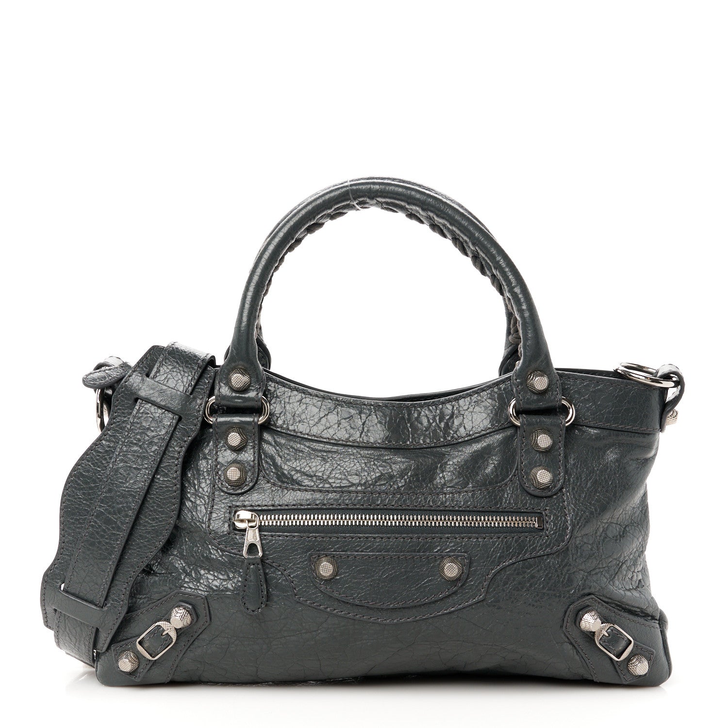 Balenciaga Agneau Giant 12 Silver Hardware First Gris Fossile 1 of 13