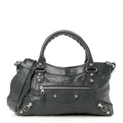 Balenciaga Agneau Giant 12 Silver Hardware First Gris Fossile 1 of 13