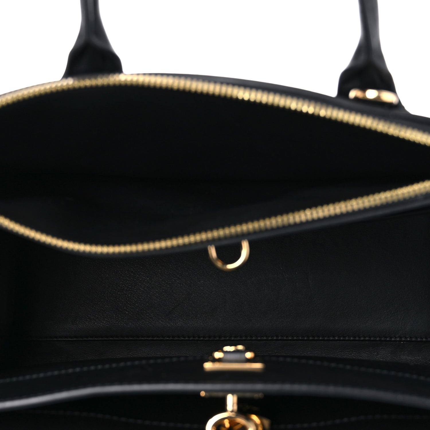 Louis Vuitton Calfskin City Steamer MM Black 5 of 20