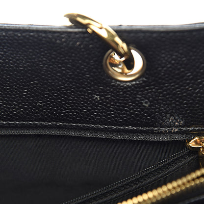 Chanel Caviar Quilted Grand Shopping Tote GST Black 16 of 23